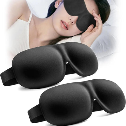 3D Sleep Mask Blindfold Sleeping Aid Soft Memory Foam Eye mask for Sleeping Travel Blockout Light Slaapmasker Eye Cover - zzzleep.fi