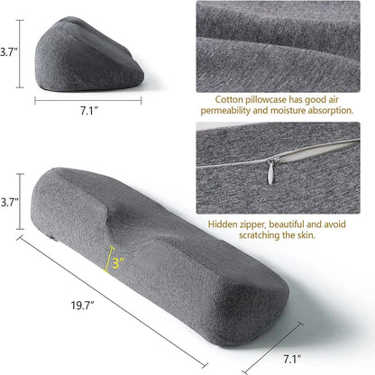 Cervical Pillow, Memory Foam Contour Pillow, Bed Pillows for Side Sleeper Ergonomic Orthopedic Sleeping Pillow, Neck Pillow - zzzleep.fi