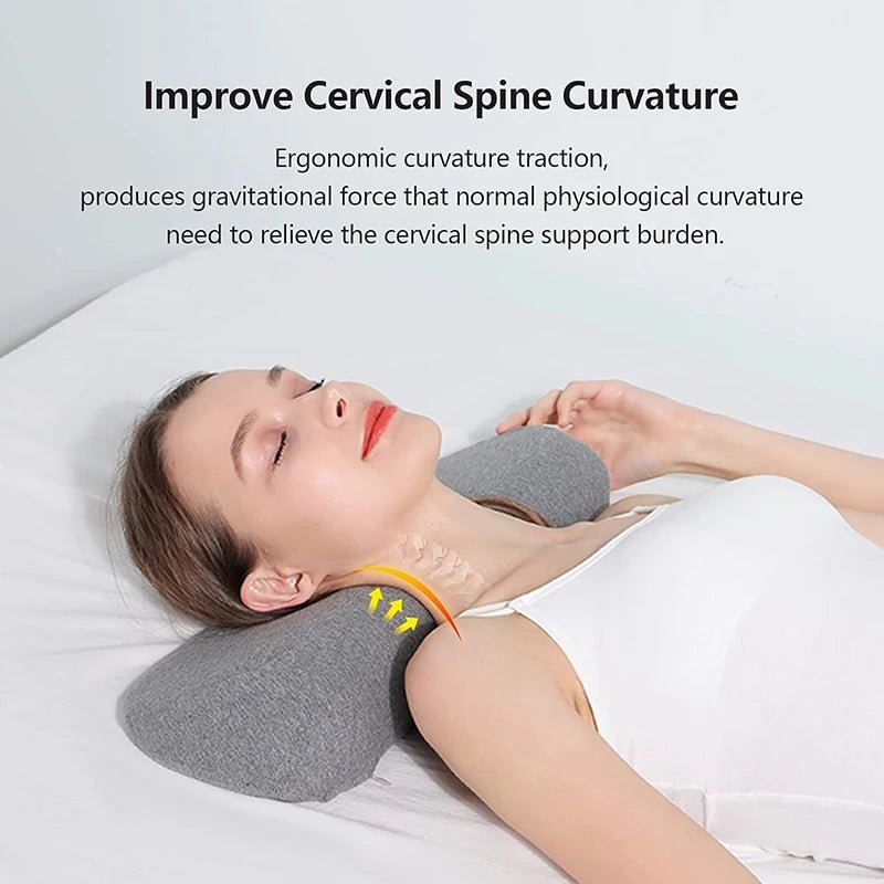 Cervical Pillow, Memory Foam Contour Pillow, Bed Pillows for Side Sleeper Ergonomic Orthopedic Sleeping Pillow, Neck Pillow - zzzleep.fi