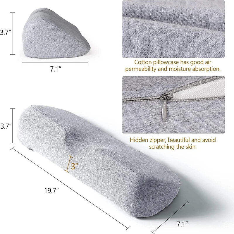 Cervical Pillow, Memory Foam Contour Pillow, Bed Pillows for Side Sleeper Ergonomic Orthopedic Sleeping Pillow, Neck Pillow - zzzleep.fi