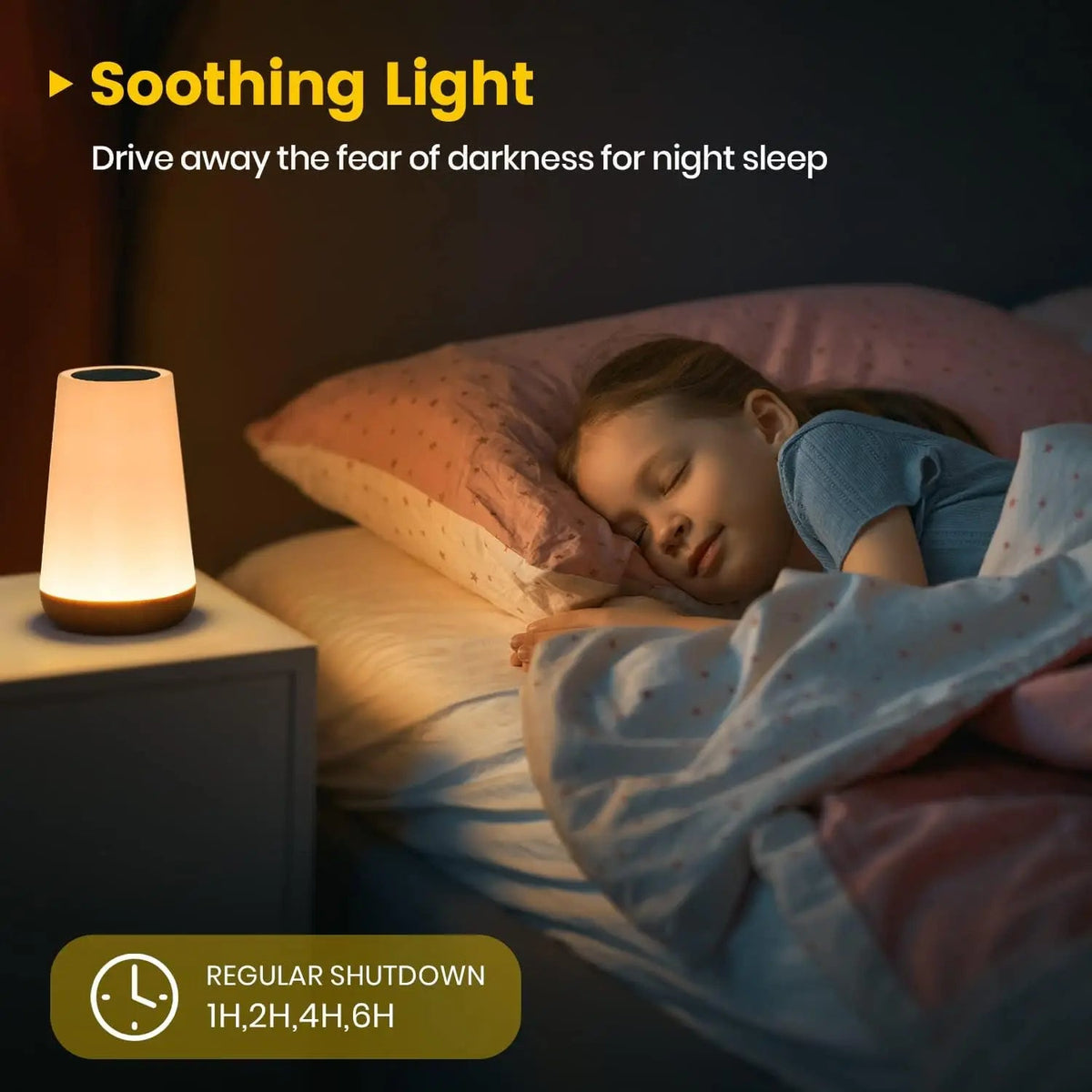 USB-ladattava Yövalo – 13 Väriä, Himmennys ja Kosketusohjaus - zzzleep.fi